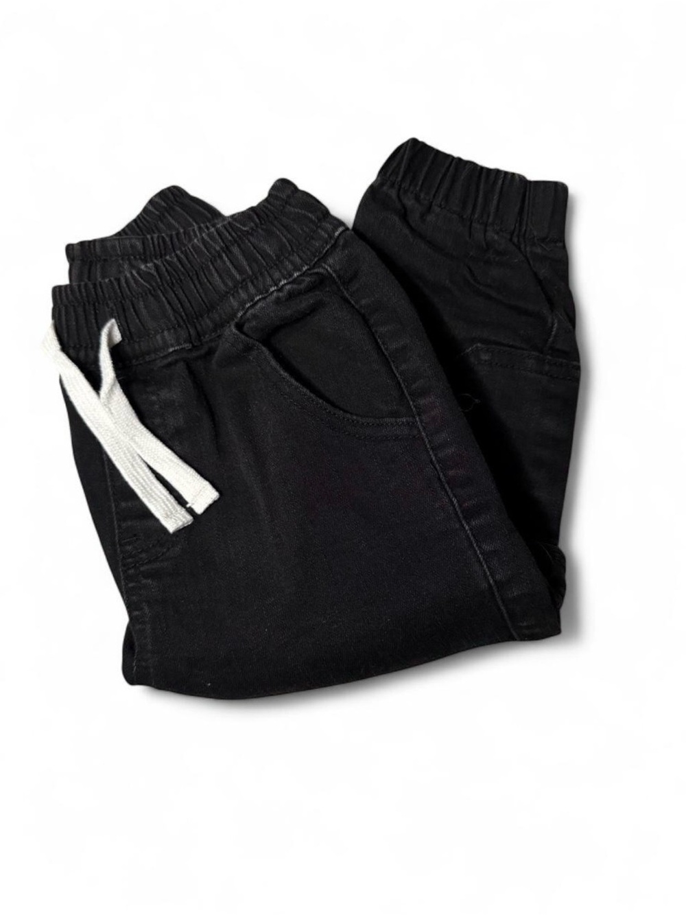 Little Bipsy Black Denim Joggers